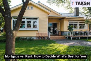Mortgage vs Rent